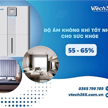 Cách cân bằng độ ẩm trong không khí bằng máy hút ẩm